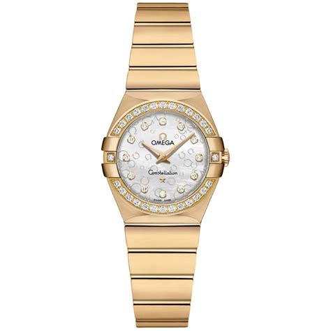 omega watches ladies constellation diamond|Omega Constellation authentic watches.